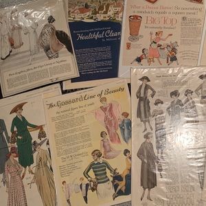 Vintage Magazine Prints from the 1910s and 1920s